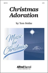 Christmas Adoration SATB choral sheet music cover